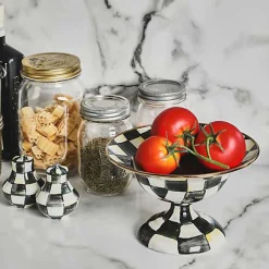 Courtly Check Salt  Pepper Shakers