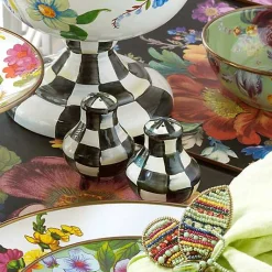 Courtly Check Salt  Pepper Shakers