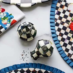 Courtly Check Salt  Pepper Shakers
