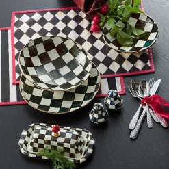 Courtly Check Salt  Pepper Shakers