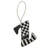 Monogram Beaded Z Ornament